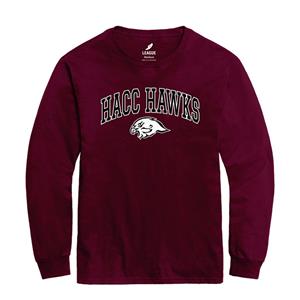Image of HACC Hawks Hawkhead Classic Long Sleeve Tee