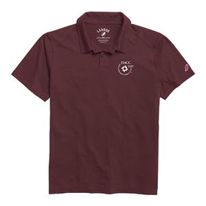 Image of HACC LOGO POLO - maroon (SKU: 1689614715) Image of HACC LOGO POLO - maroon