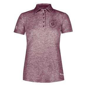 HACC LOGO POLO -  maroonwhite