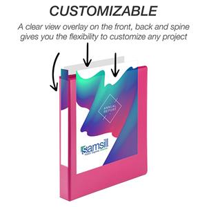 D-RING FASHION BINDER -  2