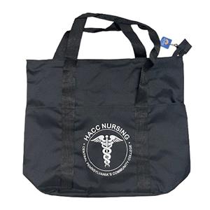 HACC NURSING TOTE -  black