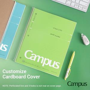 CAMPUS COLLEGE RULED SPIRAL NOTEBOOK 3 PACK - 1 (SKU: 169019335000125) CAMPUS COLLEGE RULED SPIRAL NOTEBOOK 3 PACK - 1