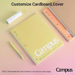 CAMPUS COLLEGE RULED SPIRAL NOTEBOOK 3 PACK - 7 (SKU: 169019335000125) CAMPUS COLLEGE RULED SPIRAL NOTEBOOK 3 PACK - 7