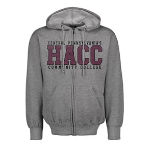 HACC CPCC Full Zip Hoodie - main view