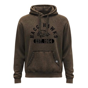 HACC Hawks Hawkhead Est 1964 Onyx Pullover Hoodie - main view