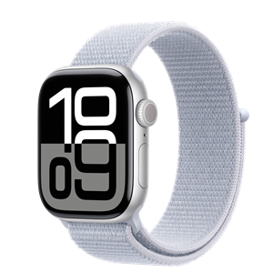 Image of APPLE WATCH SERIES 10 GPS SPORT LOOP -  silver