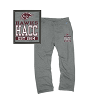 HACC Hawks Hawkhead Est 1964 Open Bottom Sweatpants
