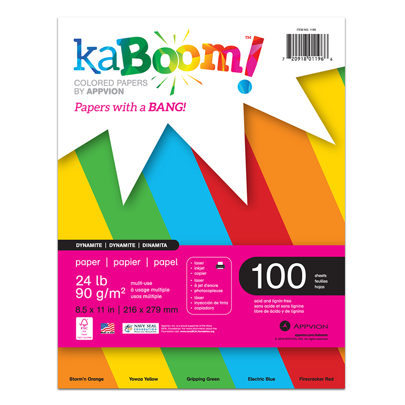Paper Kaboom Color Packs