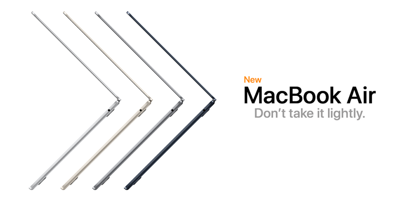 MacBook Air 13" Apple M2 Bundle and Save with AppleCare+ (SKU 168309295000022)