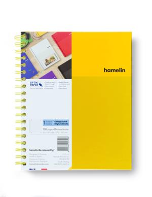 NOTEBOOK HAMELIN SMART 8"x10" NOTEBOOK