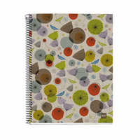 NOTEBOOK MIQUEL RUIS RECYCLED DESIGNER 4 SUBJECT