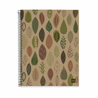 NOTEBOOK MIQUEL RUIS RECYCLED DESIGNER 4 SUBJECT