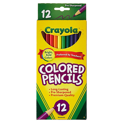 Pencil Crayola Colored Pack (SKU 1000959845)