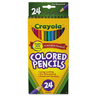 PENCIL CRAYOLA COLORED PACK