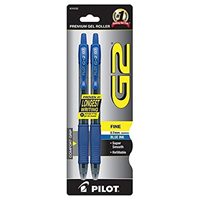 Pen Pilot Gel G2 2 Pack
