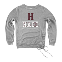 HACC Women's Rally Lace Up Pullover