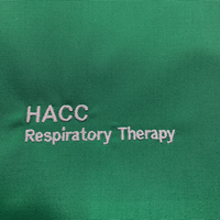 HACC RESPIRATORY THERAPY SCRUB TOP